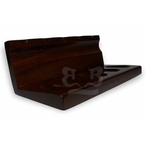 Suporte Bertoldi Retangular de Madeira Maciça – 5 Cachimbos